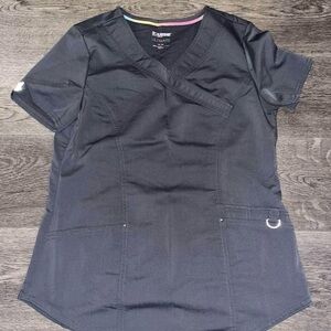 Scrubstar Grey Women's V-Neck Scrub Top